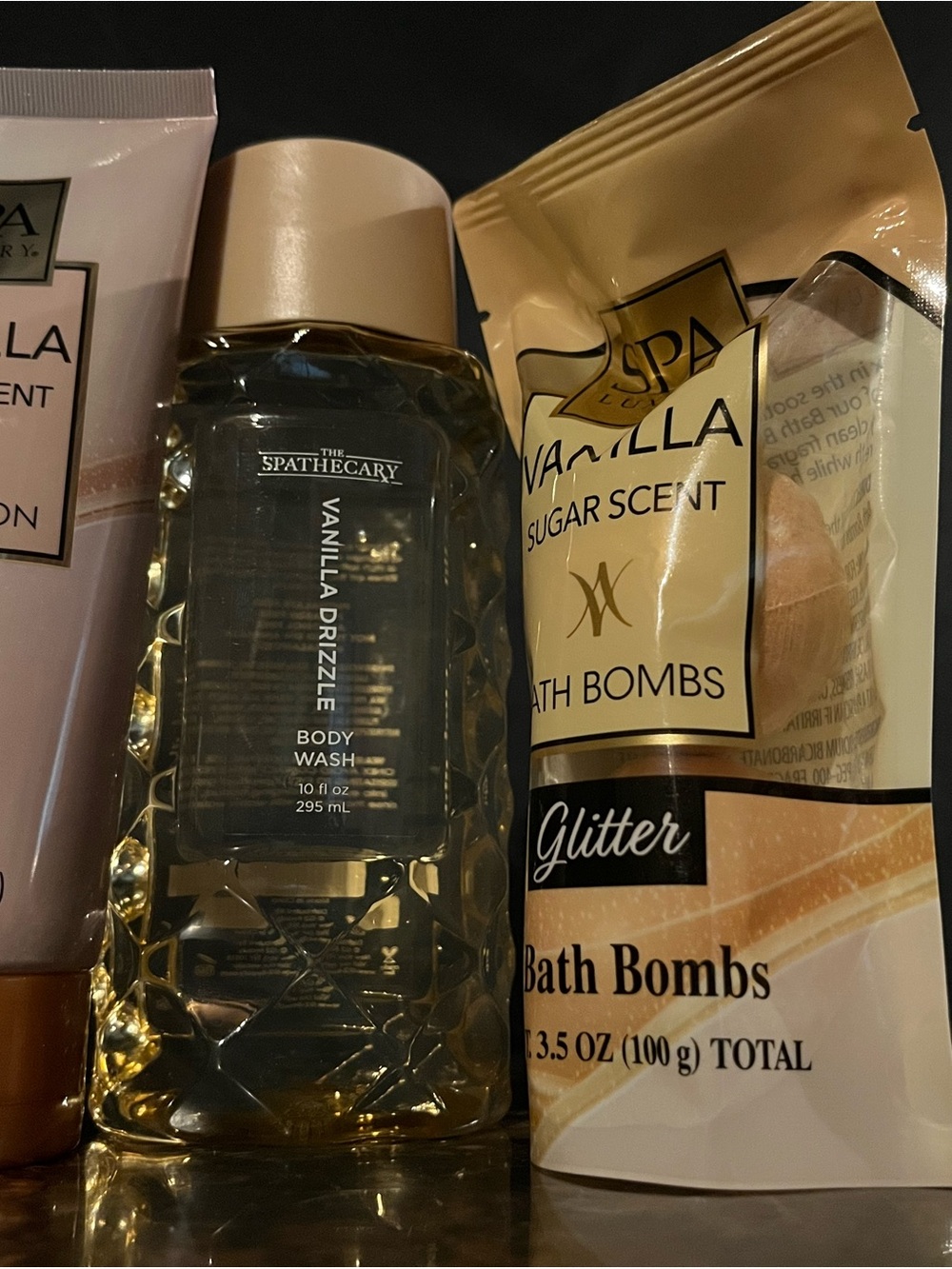 Vanilla Drizzle Body Wash - Gold